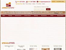 Tablet Screenshot of joinerystore.com